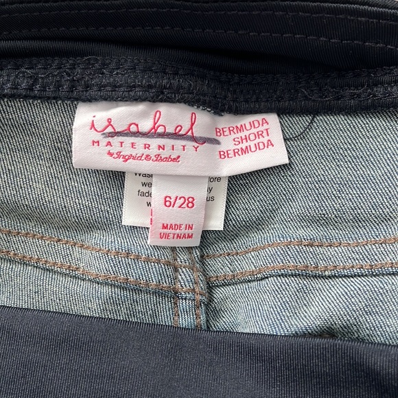 Isabel Maternity Bermuda Shorts - Picture 6 of 12